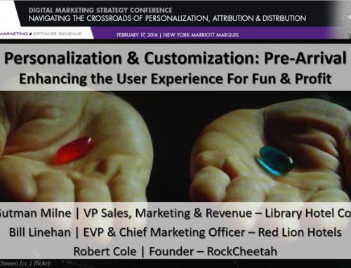 HSMAI Digital Marketing Strategy Conference Pre-Arrival Personalization and Customization
